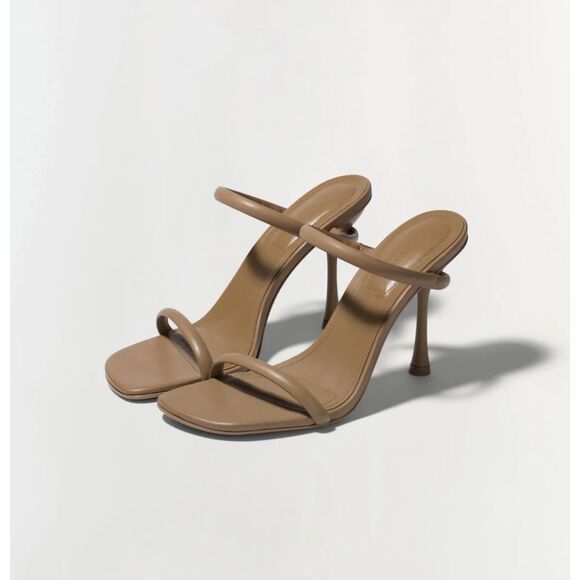 Simkhai Siren High Heel Sandal in Camel - Picture 1 of 5